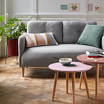 Кашпо из металла Elevated Planters красное варинант исполнения - 3 | Loft Concept в Перми