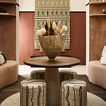 Панно на стену плетеное Макраме бежевый цвет  варинант исполнения - 7 | Loft Concept в Перми