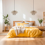 Подвесной светильник Beige Gold Mesh Lampshade Hanging Lamp варинант исполнения - 5 | Loft Concept в Перми