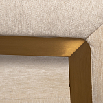 Полукресло Valbonne Chair cream velour варинант исполнения - 4 | Loft Concept в Перми