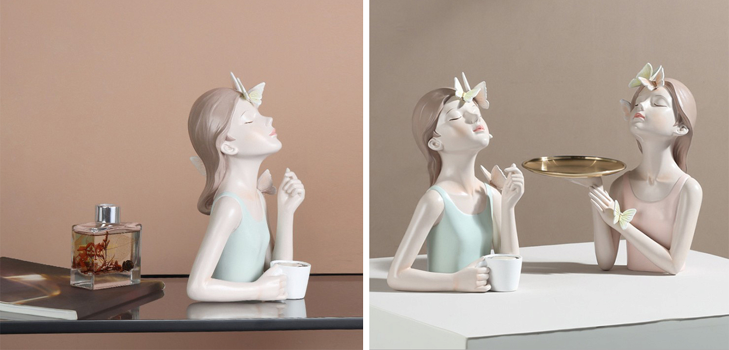 Статуэтка Butterfly Girl Sympathy Статуэтка Butterfly Girl Sympathy - Loft-Concept в Перми