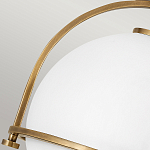 Потолочный светильник с плафоном в форме белого матового шара Hinkley варинант исполнения - 17 | Loft Concept в Перми