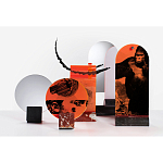 Настольное дизайнерское зеркало Poltronova Spera Mirror Photo Holder варинант исполнения - 7 | Loft Concept в Перми