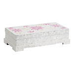 Шкатулка Oceane Bone Inlay White варинант исполнения - 1 | Loft Concept в Перми