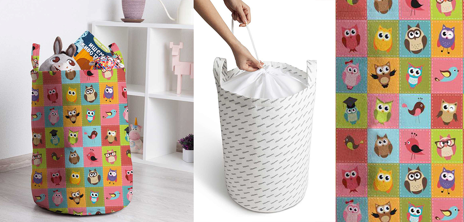 Корзина Birds Puzzle Basket Корзина Birds Puzzle Basket - Loft-Concept в Перми