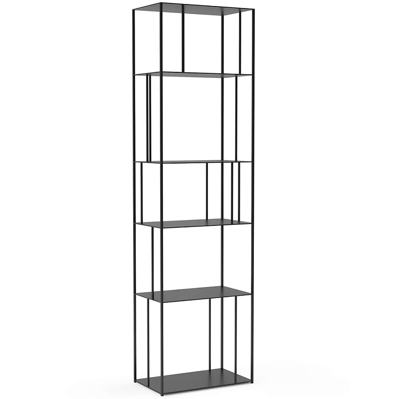 Стеллаж из металла Menzie Metal Rack Черный в Перми | Loft Concept 