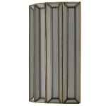 Бра с абажуром из панелей белого молочного стекла Stunned by Light варинант исполнения - 4 | Loft Concept в Перми