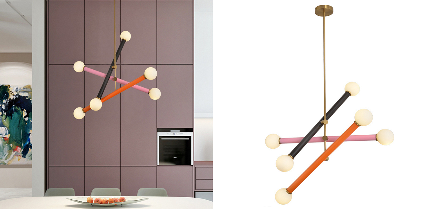 Дизайнерский светильник Paxton Pink Дизайнерский светильник Paxton Pink - Loft-Concept в Перми