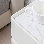 Умная прикроватная тумба с беспроводной зарядкой и подсветкой Smart Bedside Table варинант исполнения - 3 | Loft Concept в Перми