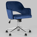 Кресло для компьютерного стола Veloury Blue варинант исполнения - 2 | Loft Concept в Перми