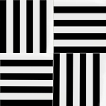 Дизайнерская плитка с узором Вертикаль варинант исполнения - 1 | Loft Concept в Перми