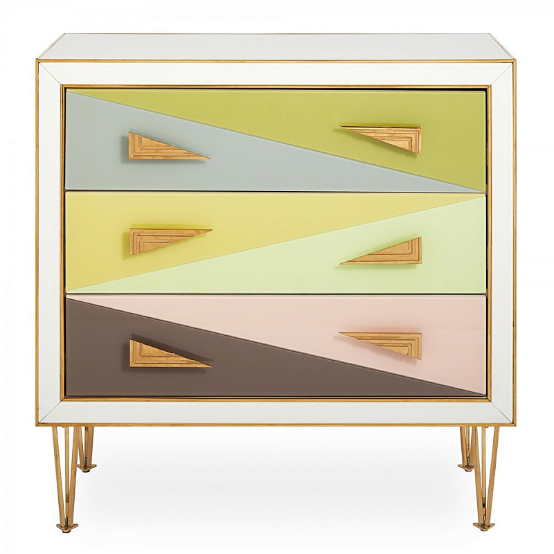 Комод Harlequin Three-Drawer Chest Мульти в Перми | Loft Concept 