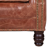 Кожаное кресло James Brown Leather Armchair варинант исполнения - 5 | Loft Concept в Перми