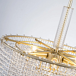 Люстра многоярусная с каскадами кристаллов Crystal Rains варинант исполнения - 4 | Loft Concept в Перми