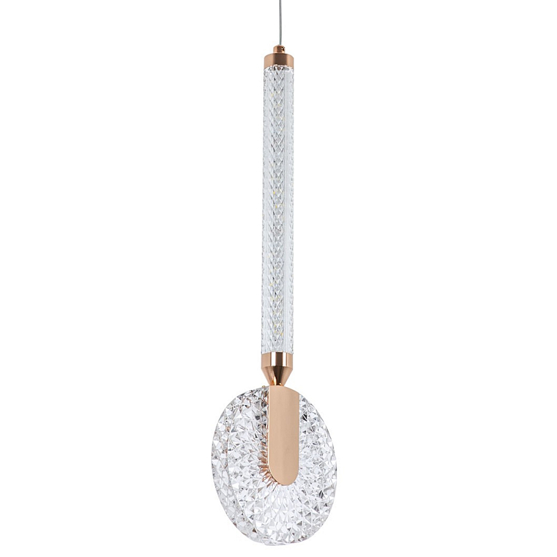 Подвесной светильник Felicia Gold Hanging Lamp Прозрачный Глянцевое золото Подвесной светильник Felicia Gold Hanging Lamp Прозрачный Глянцевое золото в Перми | Loft Concept