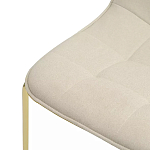 Стул с декоративной строчкой на обивке Sophisticated Silhouette варинант исполнения - 5 | Loft Concept в Перми