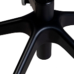 Стул с мягкой бежевой обивкой из велюра и подъемно-поворотным механизмом на черных колесиках Harper Beige варинант исполнения - 5 | Loft Concept в Перми