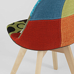 Стул с обивкой в стиле пэчворк Arvika варинант исполнения - 6 | Loft Concept в Перми