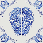 Плитка с узором Мозг варинант исполнения - 2 | Loft Concept в Перми