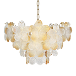 Люстра конусообразная с цветочными мотивами Light Floral Glow варинант исполнения - 5 | Loft Concept в Перми