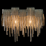 Бра с металлическими дугами и цепочками 33 см Atlantis Chain варинант исполнения - 4 | Loft Concept в Перми