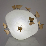 Настольная лампа ночник Alien Stone варинант исполнения - 2 | Loft Concept в Перми