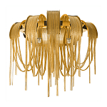 Бра с металиическими цепочками и дугообразными элементами Atlantis Chain варинант исполнения - 7 | Loft Concept в Перми