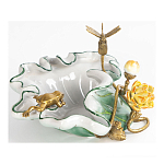 Чаша фигурная с обитателями леса и цветами Eden Garden варинант исполнения - 5 | Loft Concept в Перми