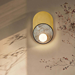 Бра с каменным диском в металлической раме Sandstone Painting варинант исполнения - 5 | Loft Concept в Перми