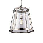 Подвесной светильник с прозрачным коническим стеклянным плафоном в современном стиле Feiss варинант исполнения - 1 | Loft Concept в Перми