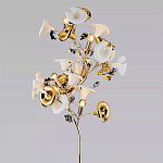 Торшер в виде белых и золотых цветов каллы Refined Taste of Light варинант исполнения - 2 | Loft Concept в Перми