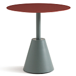 Стол для сада из стали Round Steel варинант исполнения - 2 | Loft Concept в Перми