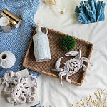 Статуэтка краб с детализированной текстурой в белом цвете Marine Accessories варинант исполнения - 7 | Loft Concept в Перми