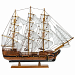 Декоративная модель деревянного парусника With The low варинант исполнения - 1 | Loft Concept в Перми