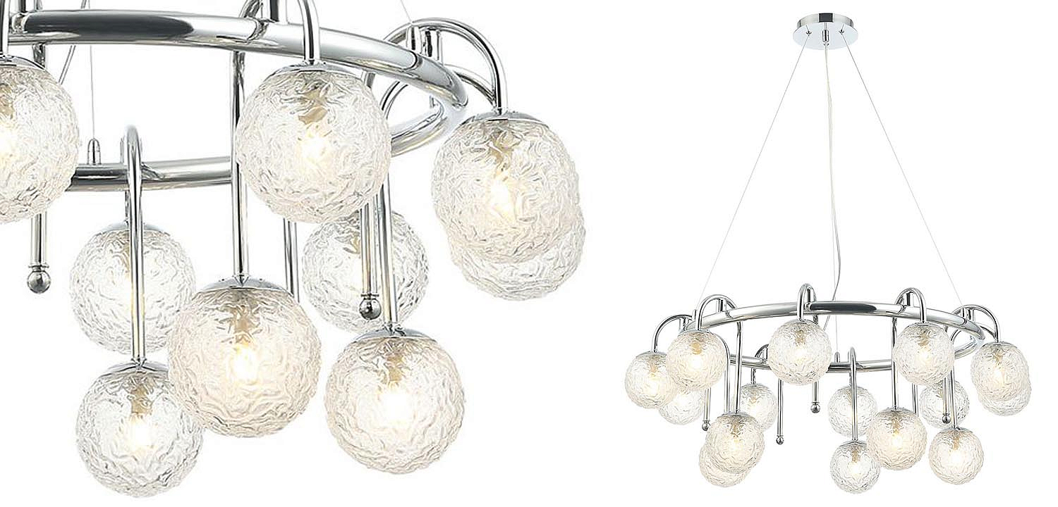 Люстра Lennert Chrome Chandelier Люстра Lennert Chrome Chandelier - Loft-Concept в Перми