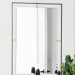 Зеркало прямоугольное в черной раме Gwendelyn варинант исполнения - 2 | Loft Concept в Перми