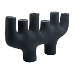 Подсвечник алюминиевый черный Ember варинант исполнения - 2 | Loft Concept в Перми