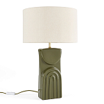 Настольная лампа из керамики и льна Brighter than the Stars варинант исполнения - 2 | Loft Concept в Перми