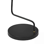 Торшер на изогнутом основании в сочетании черного и золотистого цвета Stable Base варинант исполнения - 4 | Loft Concept в Перми