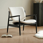 Кресло с каркасом и ножками из древесины и мягкими сиденьем и спинкой Venice варинант исполнения - 6 | Loft Concept в Перми