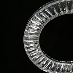 Люстра круглая с прозрачной хрустальной рамкой Maude Crystal Light варинант исполнения - 8 | Loft Concept в Перми