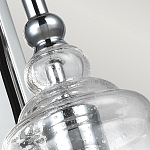 Бра с плафоном в форме колокола из прозрачного стекла с пузырьками Feiss варинант исполнения - 4 | Loft Concept в Перми