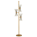 Торшер с абажурами из тонких металлических палочек Wild Thorns варинант исполнения - 2 | Loft Concept в Перми