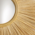 Зеркало с бахромой из растительных волокон WICKER MIRROR 120 варинант исполнения - 2 | Loft Concept в Перми