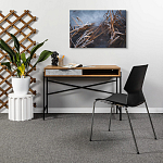 Стол рабочий в стиле лофт с ящиком и нишей для хранения Urban Style Space варинант исполнения - 4 | Loft Concept в Перми