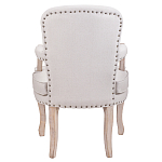 Кресло Aubrey Classical Armchair beige flax варинант исполнения - 3 | Loft Concept в Перми