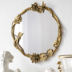 Настенное зеркало в бронзовой раме Eden Garden варинант исполнения - 4 | Loft Concept в Перми