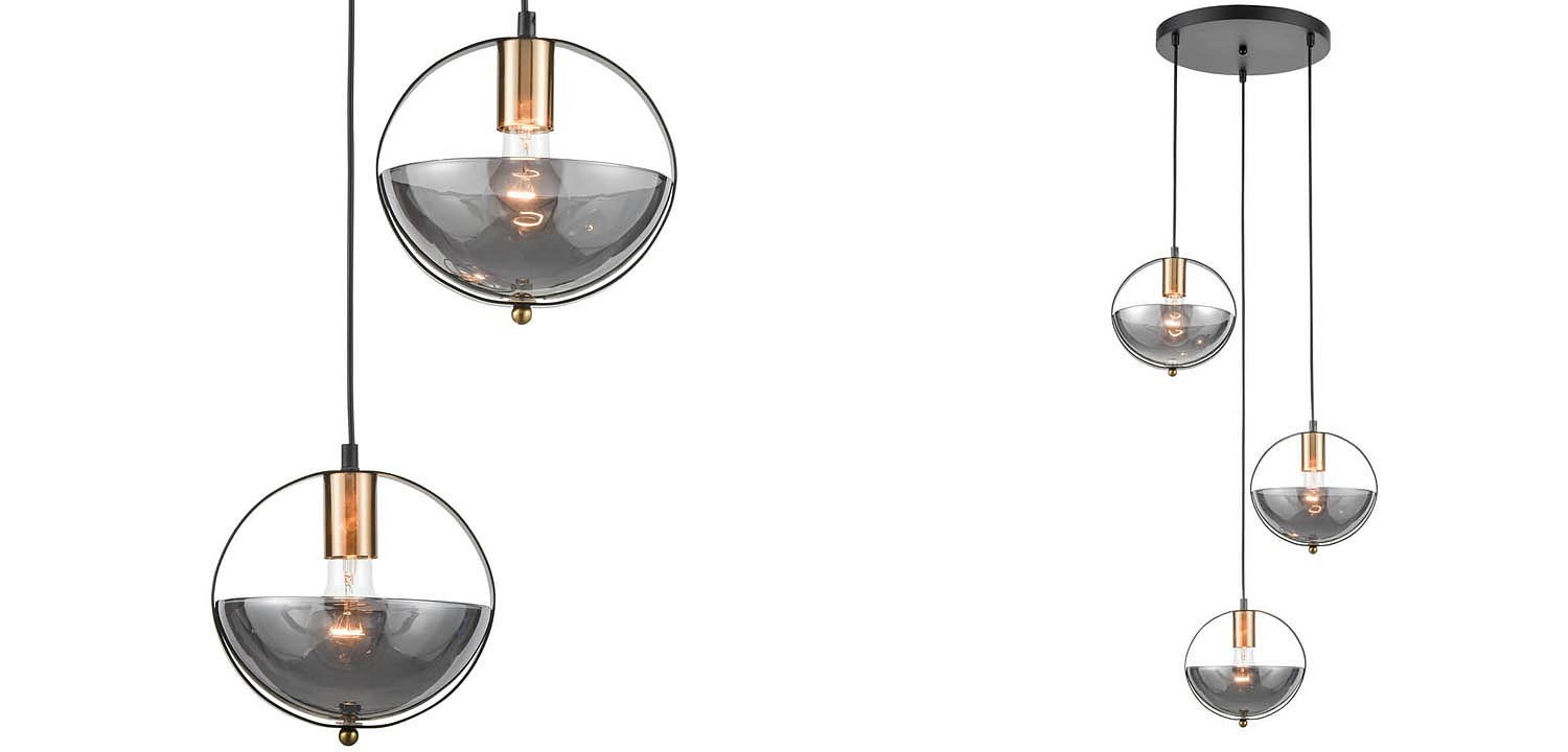 Люстра Gervais Chandelier smoky Люстра Gervais Chandelier smoky - Loft-Concept в Перми