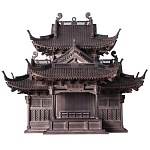 Макет Китайская пагода макет древней традиционной архитектуры варинант исполнения - 2 | Loft Concept в Перми