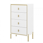 Комод белый высокий с ящиками Antique Order варинант исполнения - 1 | Loft Concept в Перми